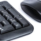 Kit Teclado  Y Mouse  Naceb (Na-426) Inalambrico,Usb,Negro,Resistente Al Agua
