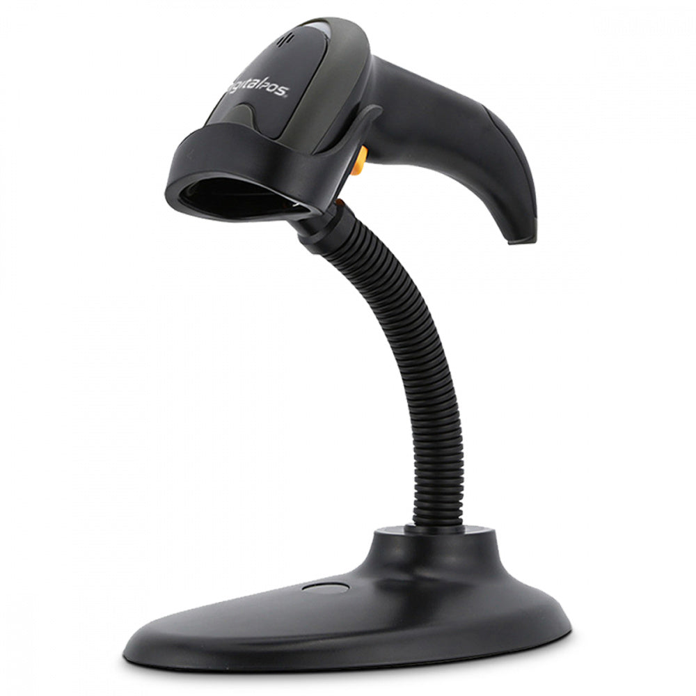 Lector De Codigo De Barras Digitalpos (Dig-1202) 1D,Lectura Manual,Automatico,Continuo,Usb C/Base