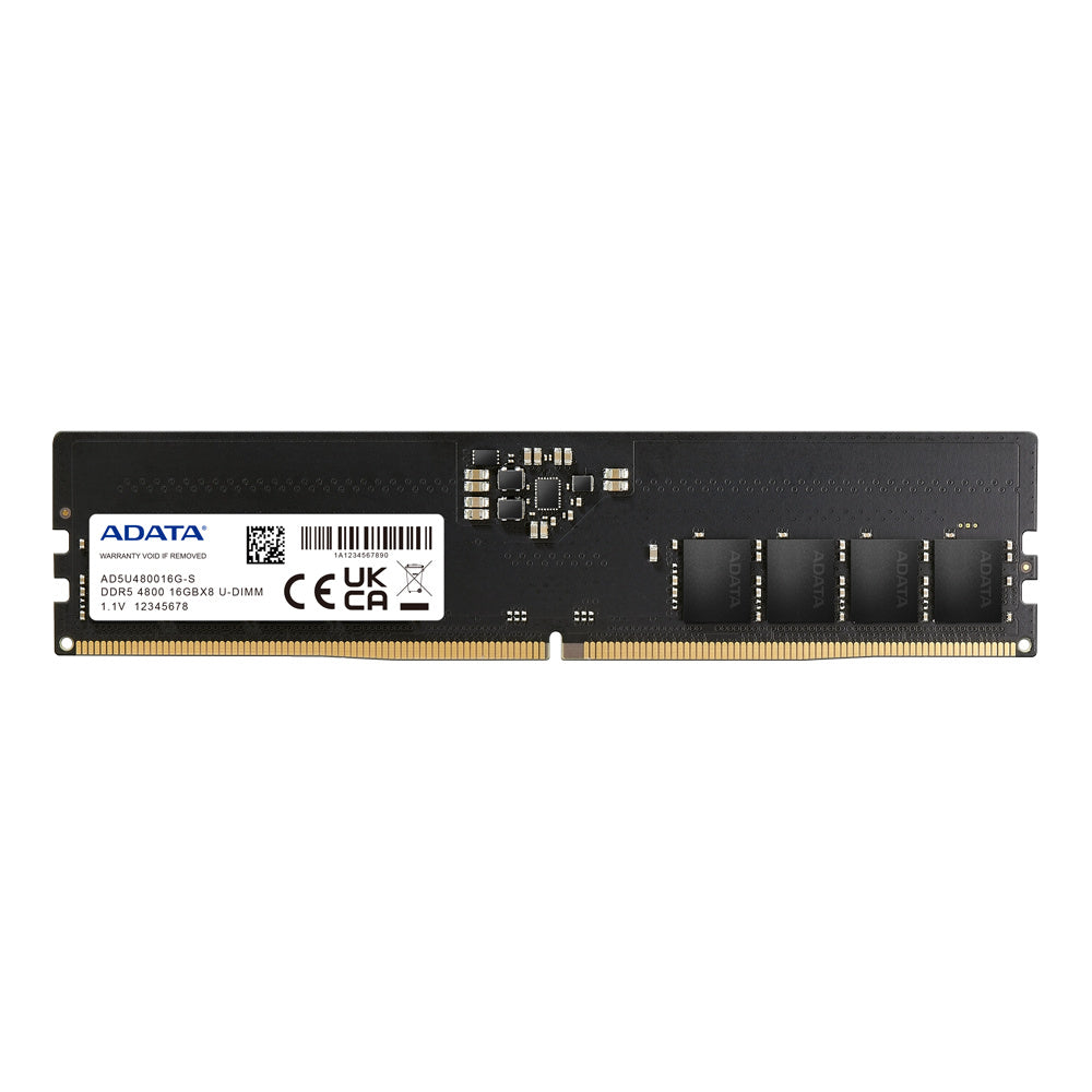 Memoria Ddr5 Adata 16Gb 4800Mhz Udimm (Ad5U480016G-S)