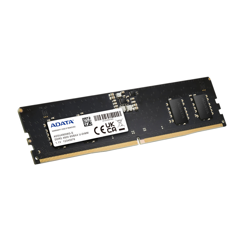 Memoria Ddr5 Adata 8Gb 4800Mhz Udimm (Ad5U48008G-S)