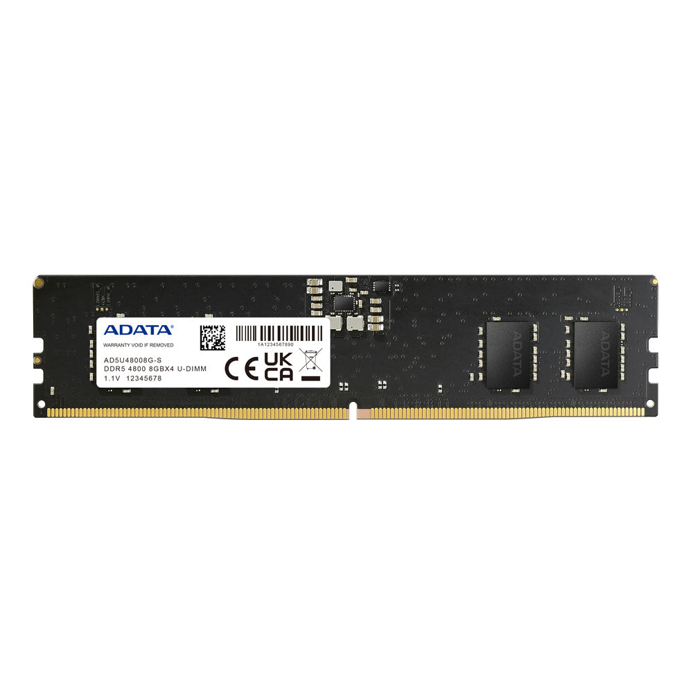 Memoria Ddr5 Adata 8Gb 4800Mhz Udimm (Ad5U48008G-S)