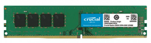 Memoria Dimm Ddr4 Crucial Basics (Cb8Gu2666) 8Gb 2666Mhz, Cl19