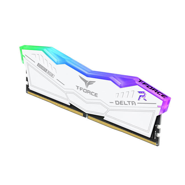 Memoria Dimm Ddr5 Teamgroup (Ff4D532G6400Hc40Bdc01) T-Force Delta 32Gb (2X16Gb) 6400Mhz Rgb Wt