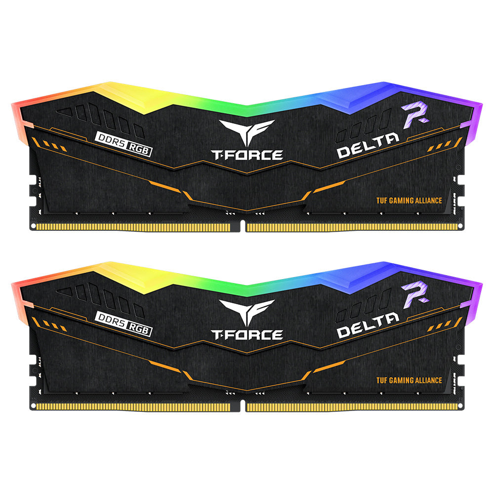 Memoria Dimm Ddr5 Teamgroup (Ff5D516G5200Hc40C01)T-Force Delta Tuf 16Gb 5200Mhz Rgb