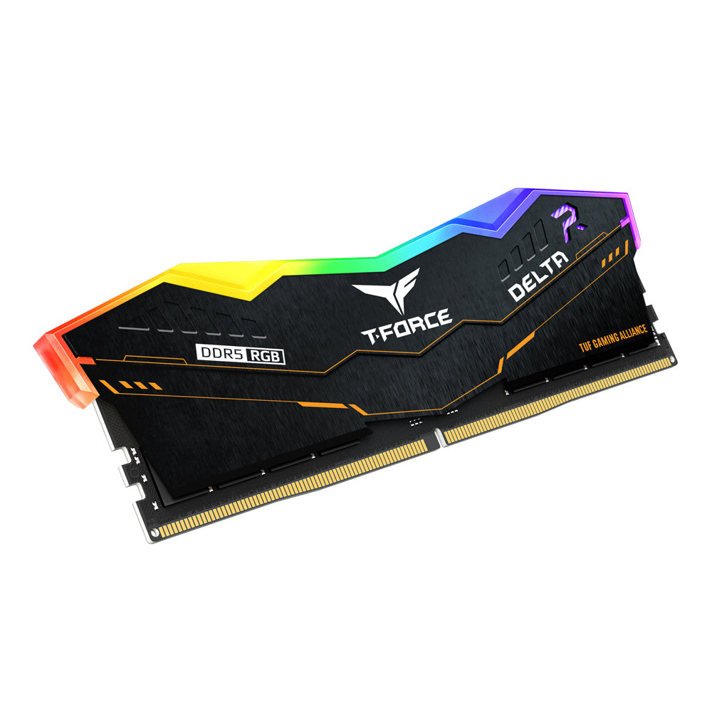 Memoria Dimm Ddr5 Teamgroup (Ff5D516G5200Hc40C01)T-Force Delta Tuf 16Gb 5200Mhz Rgb