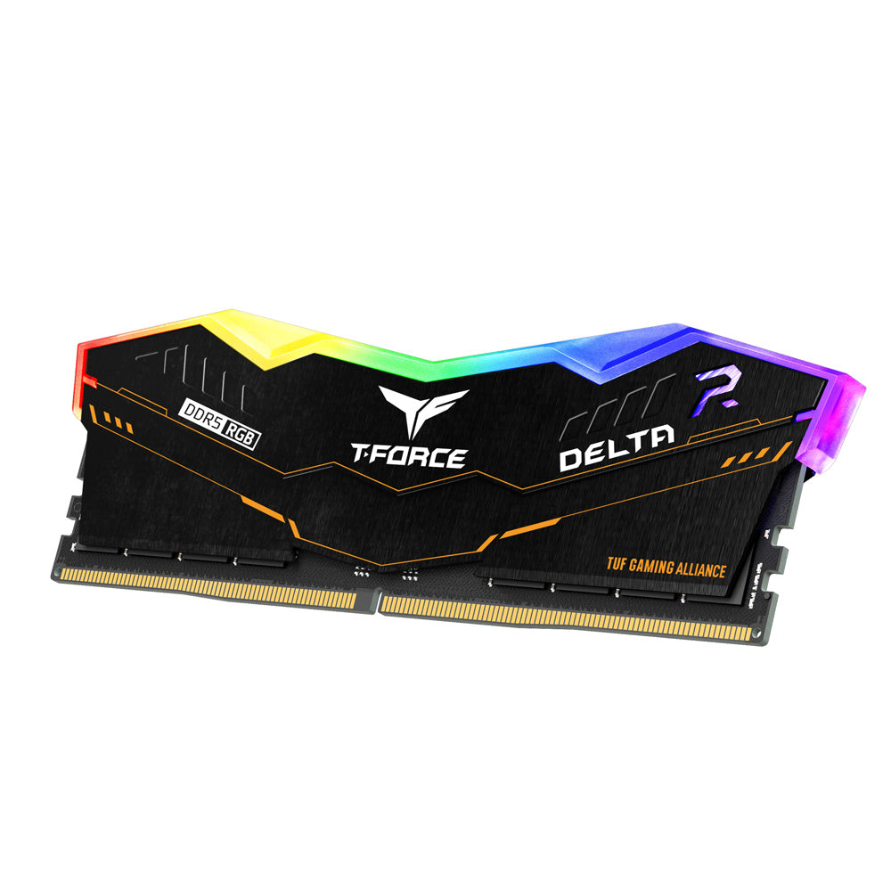 Memoria Dimm Ddr5 Teamgroup (Ff5D516G5200Hc40C01)T-Force Delta Tuf 16Gb 5200Mhz Rgb