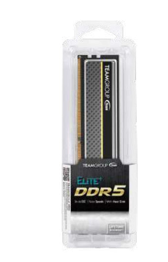 Memoria Dimm Ddr5 Teamgroup (Tpbd516G4800Hc4001) Bk Elite Plus 16Gb (1X16Gb) 4800Mhz Cl4