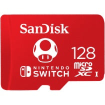 Memoria Sandisk Micro Sdxc Nintendo Switch 128Gb (Sdsqxao-128G-Gnczn)