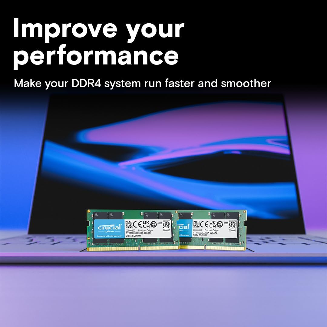 Memoria Sodimm Ddr4 Crucial (Ct8G4Sfra32A) 8Gb 3200Mhz Cl22