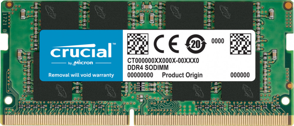 Memoria Sodimm Ddr4 Crucial (Ct8G4Sfra32A) 8Gb 3200Mhz Cl22