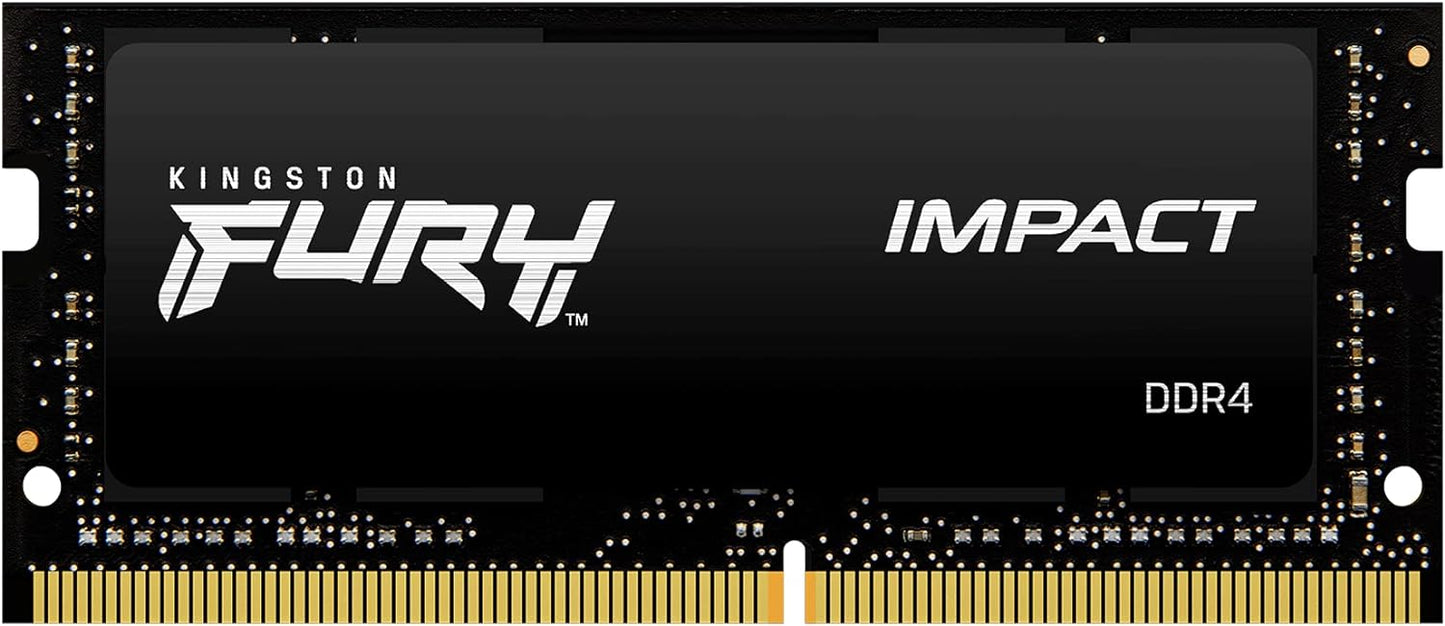 Memoria Sodimm Ddr4 Kingston (Kf432S20Ib/8) 8Gb (1X8Gb) 3200Mhz, 1Rx8, Non-Ecc, Fury Impact, Cl20