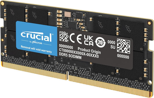 Memoria Sodimm Ddr5 Crucial (Ct8G56C46S5) 8Gb 5600Mhz, Cl46