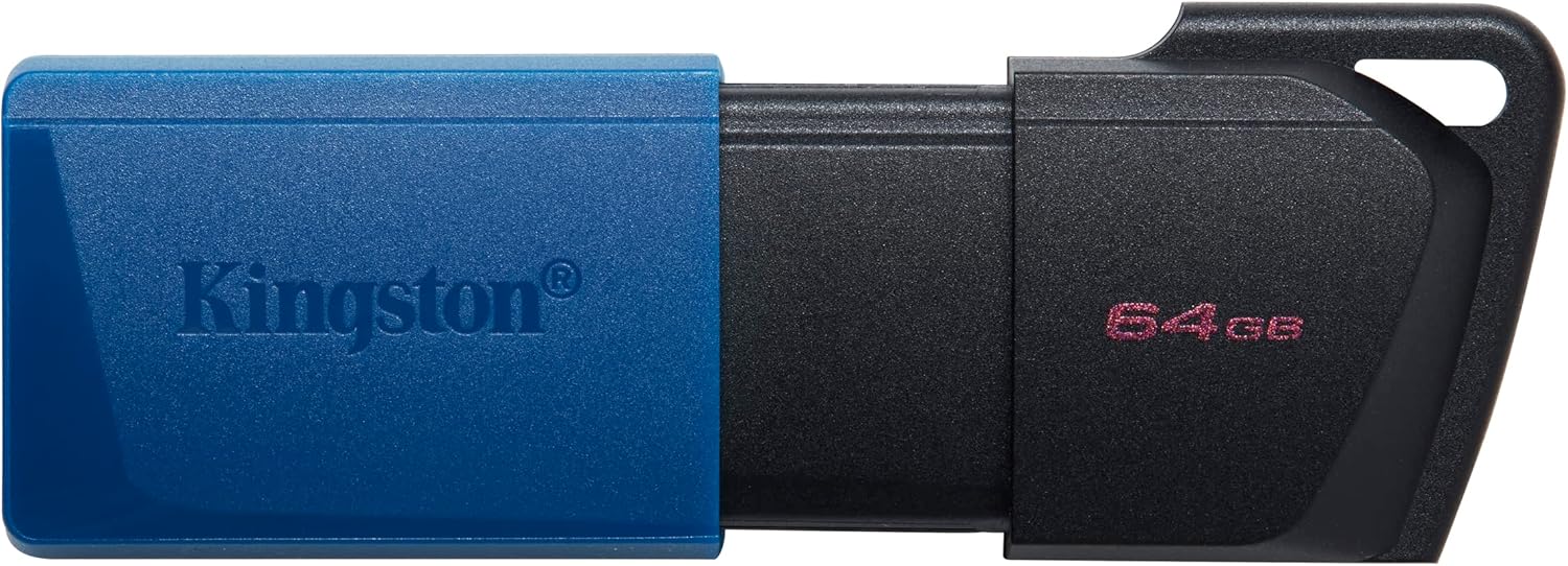Memoria Usb Kingston (Dtxm/64Gb) 64Gb Data Traveler Exodia M, Plastica, Azul Usb 3.0