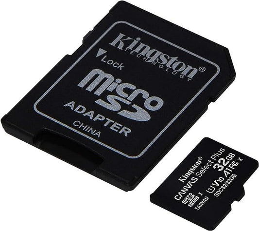 Micro Sdhc Kingston (Sdcs2/32Gb) Select Plus 32Gblect Plus 32Gb Uhs-I, Clase10, C/Adaptador