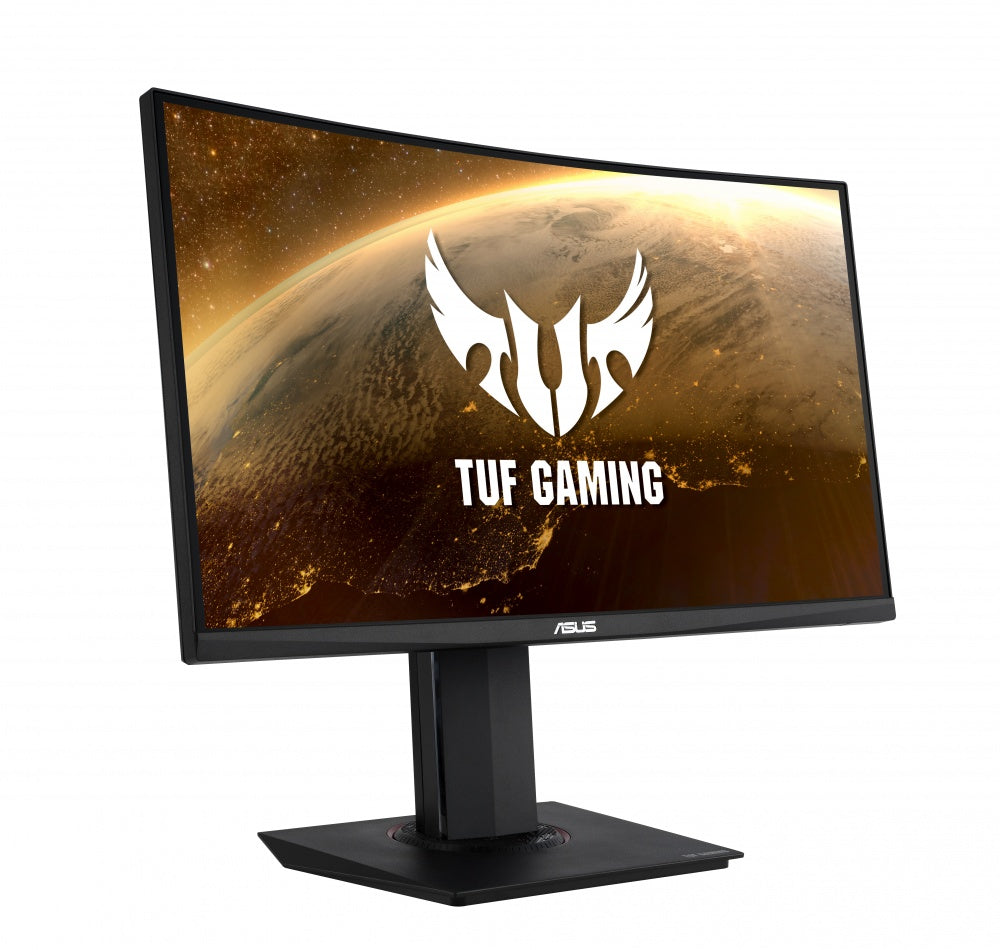 Monitor Gamer Asus Tuf Gaming Curvo Vg24Vq Led 23.6", Full Hd, Freesync, 144Hz, Hdmi, Bocinas Integradas (2 X 4W), Negro