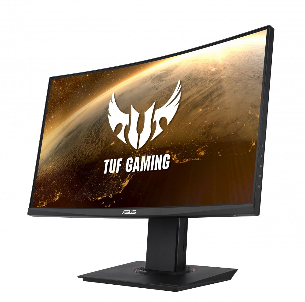 Monitor Gamer Asus Tuf Gaming Curvo Vg24Vq Led 23.6", Full Hd, Freesync, 144Hz, Hdmi, Bocinas Integradas (2 X 4W), Negro
