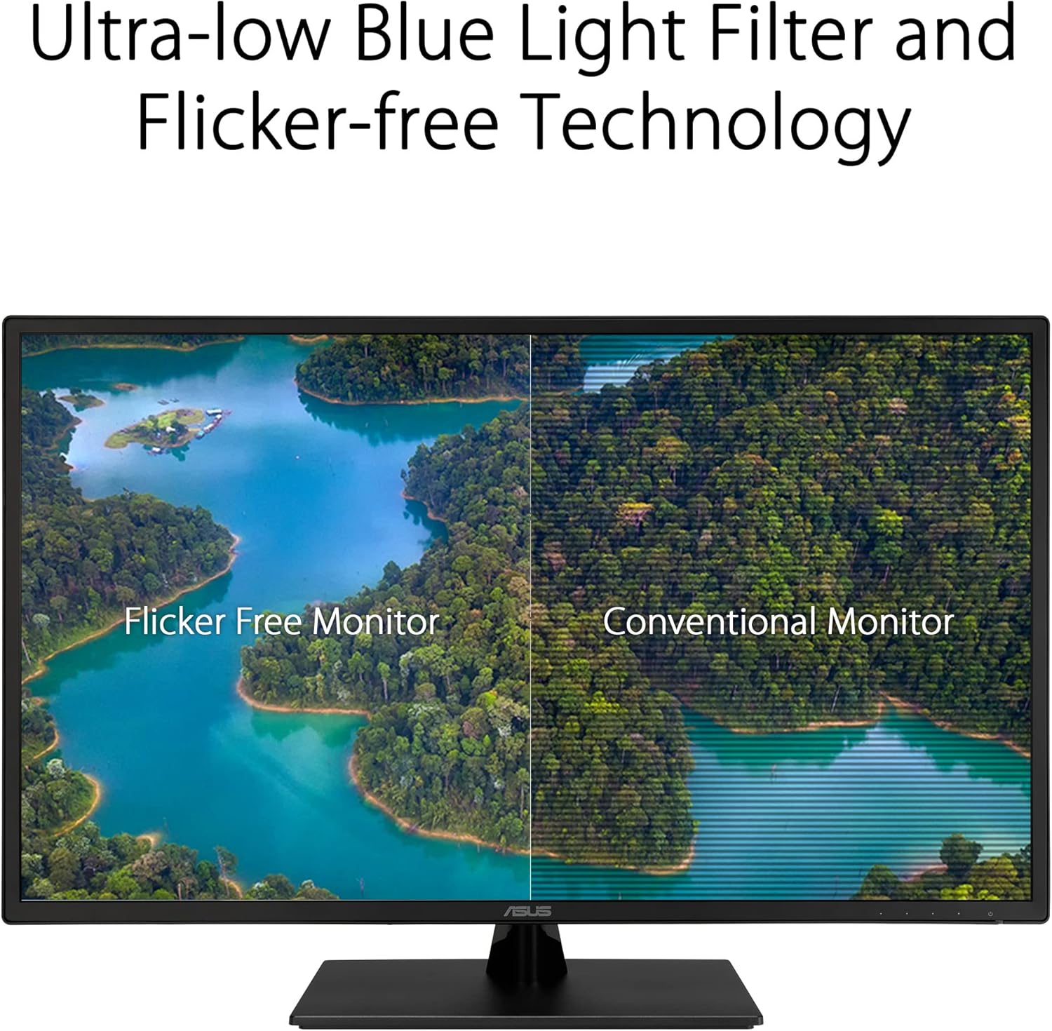 Monitor Led Asus 31.5" (Va329He)Eye Care,1920X1080,Fhd,Ips,75Hz,5Ms,Hdmi,Vga,Negro