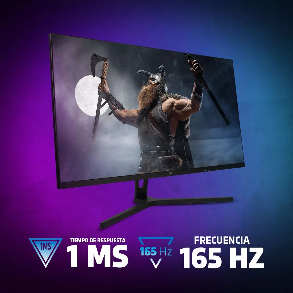 Monitor Game Factor 27"" Ips 165Hz Quadhd 1Ms Dp 3Hdmi Vesa Negro Mg701