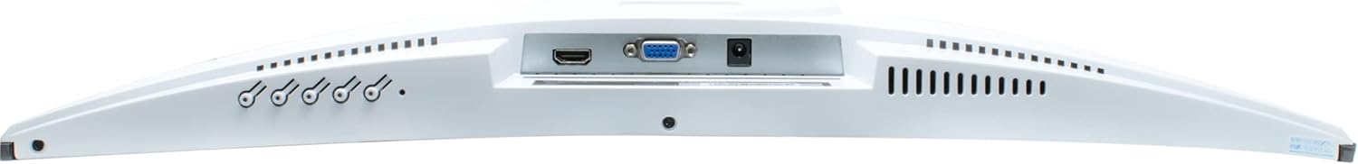 Monitor Gaming Led 23.8" Necnon (Nmg-24C7-Bl) 1920X1080,Curvo,Full Hd,Hdmi,Vga,75Hz,4Ms,Blanco