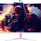 Monitor Gaming Led 31.5" Necnon (Nmg-32C1-Bl) 1920X1080, Curvo, 165Hz, 1Ms, Rgb, Hdmi,Vga,Dp, Blanco