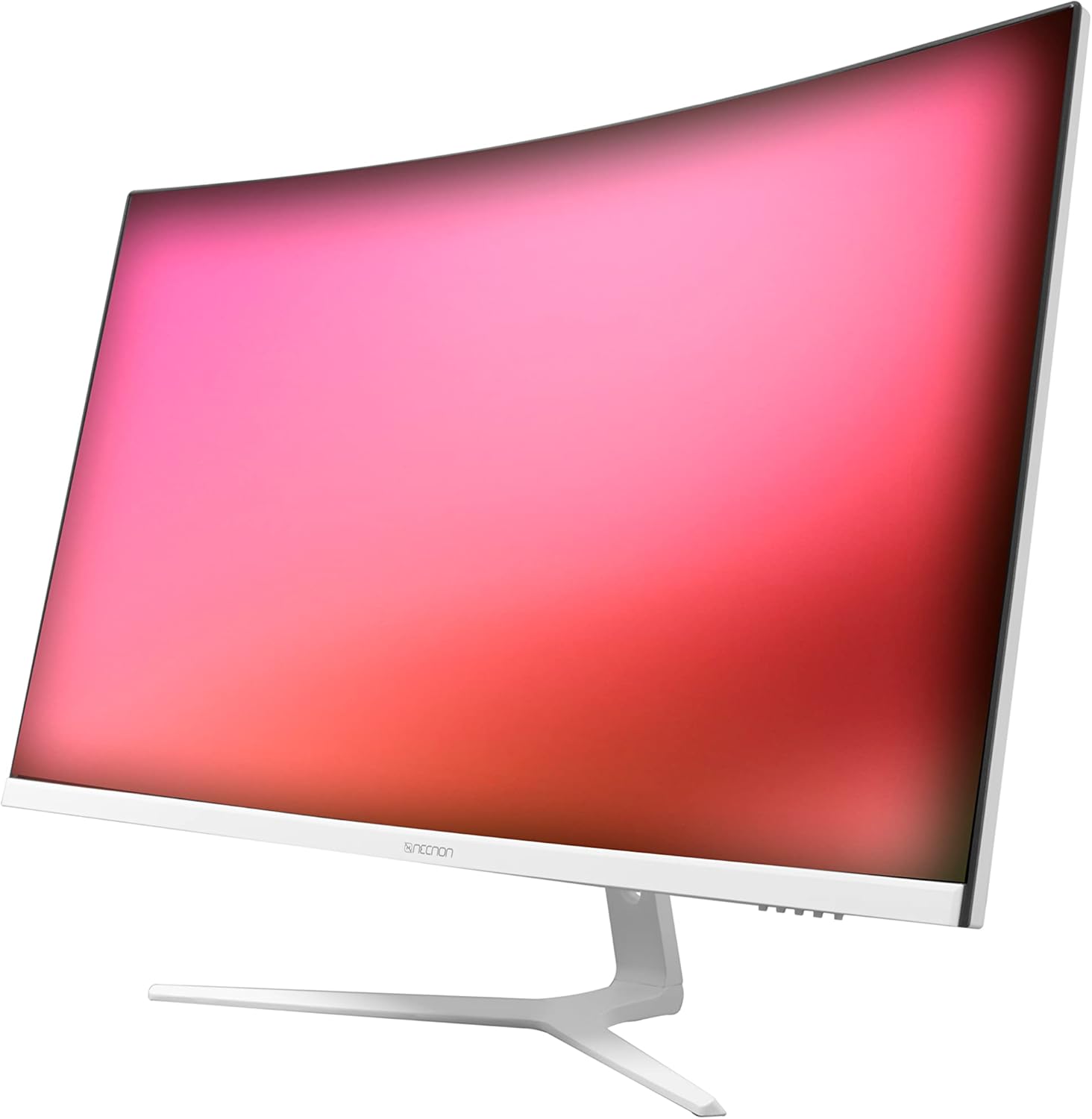 Monitor Gaming Led 31.5" Necnon (Nmg-32C1-Bl) 1920X1080, Curvo, 165Hz, 1Ms, Rgb, Hdmi,Vga,Dp, Blanco