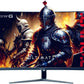 Monitor Gaming Led 31.5" Necnon (Nmg-32C2-Bl) 1920X1080, Curvo, 240Hz, 1Ms, Rgb, Hdmi,Vga,Dp, Blanco