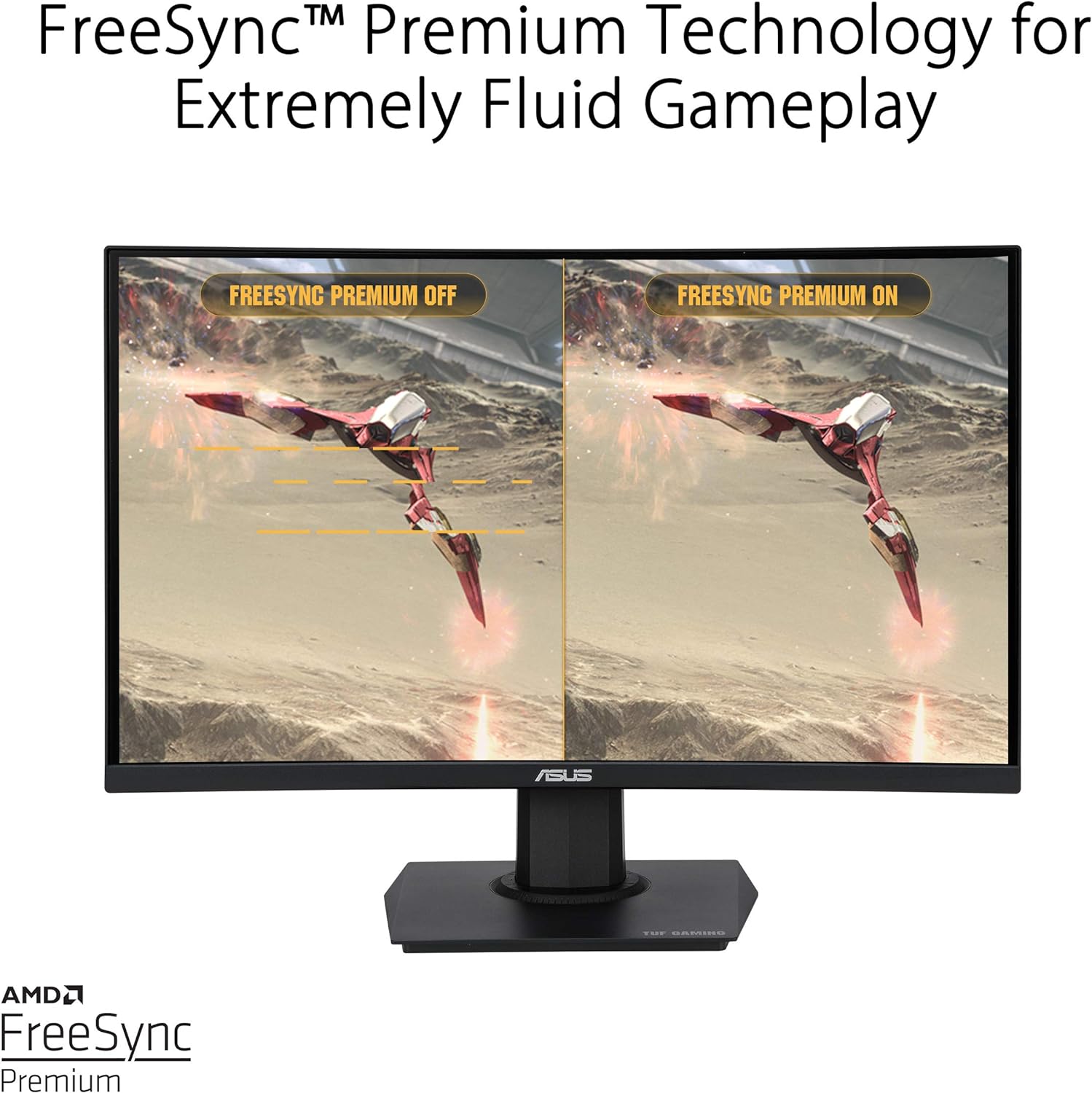 Monitor Led Asus 23.6" (Vg24Vqe) Tuf Gaming,1920X1080,165Hz,1Ms,Va,2*Hdmi,Dp,Elmb,Freesync Premium
