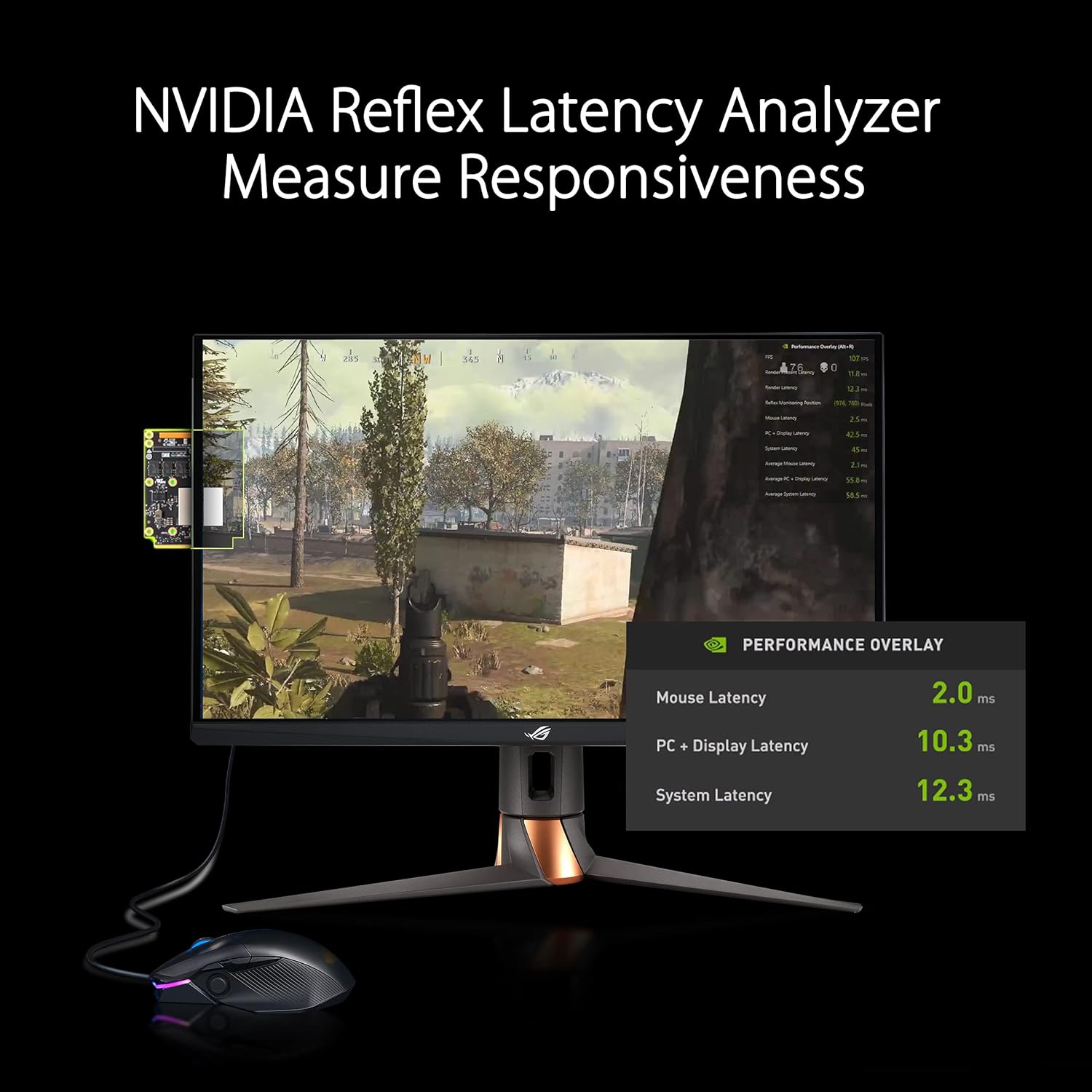 Monitor Led Asus 27 (Pg279Qm) Rog Swift2560X1440Qhdips240Hz1Ms2*Hdmidpg-Synchdr10Negro