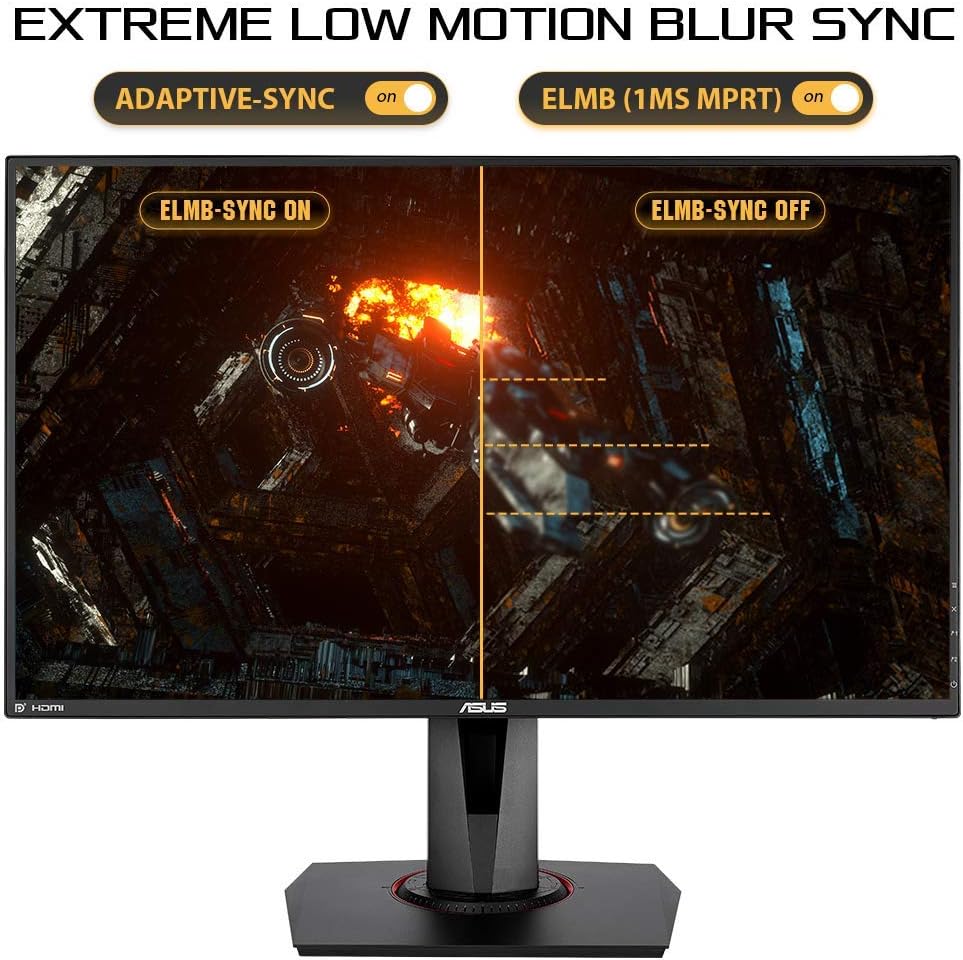 Monitor Led Asus 27 (Vg279Qm) Tuf Gaming 1920X1080 280Hzfull Hdips1Ms2*Hdmidpg-Synchdrgris