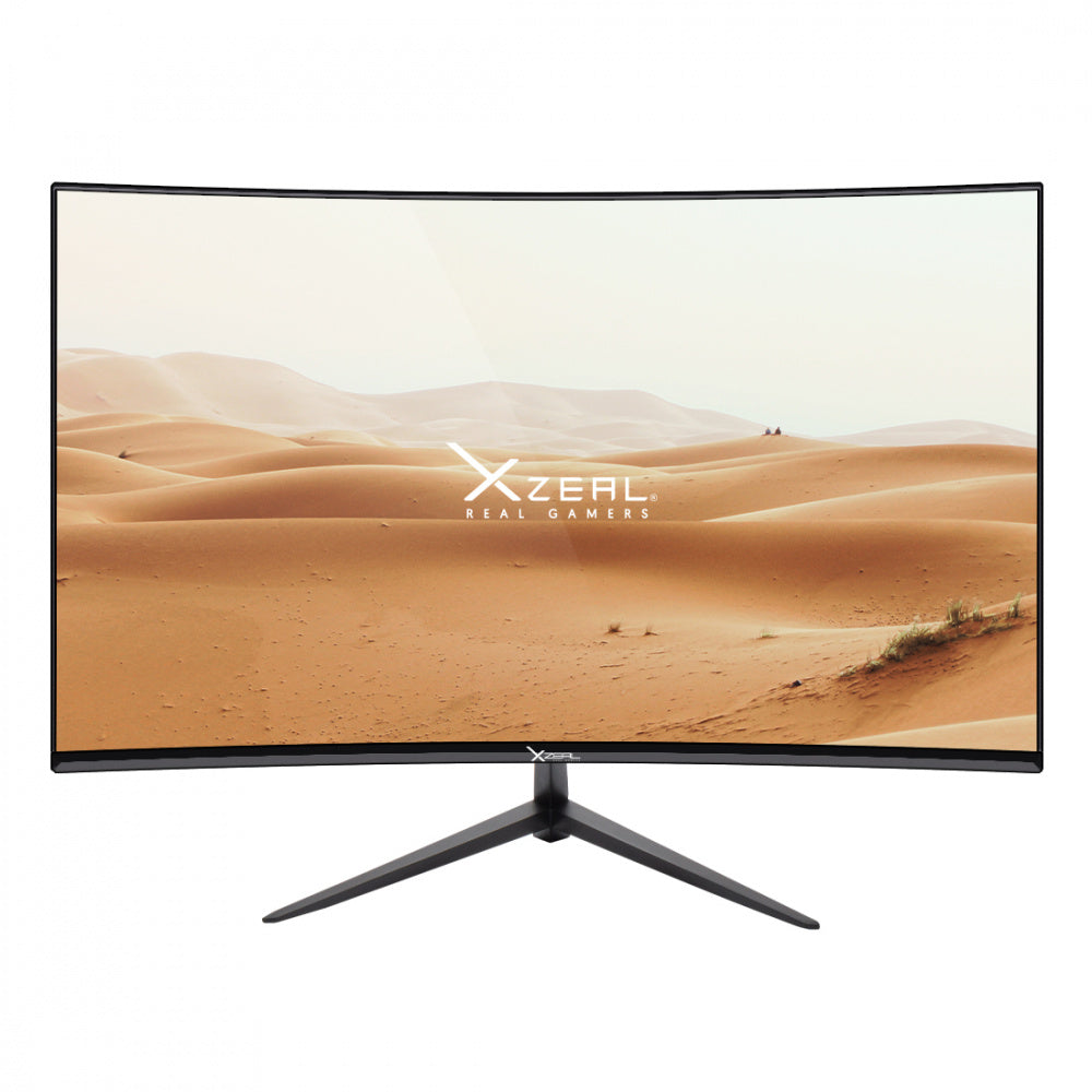 Monitor Led Xzeal 23.8 (Xzmx351B) Xz3015-1 Curvo Fhd 165Hz 1Ms 1*Dp 1*Hdmi 1*Usb 1.0 Negro