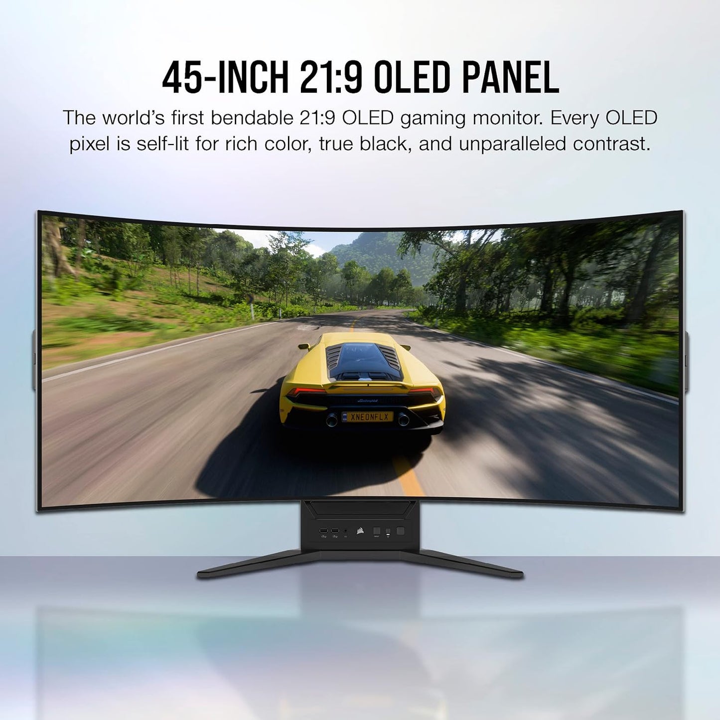 Monitor Oled Corsair 45 (Cm-9030001-Na) Xeneon Flex 45Wqhd2403440*14402 Hdmi1 Dp240Hzflexible