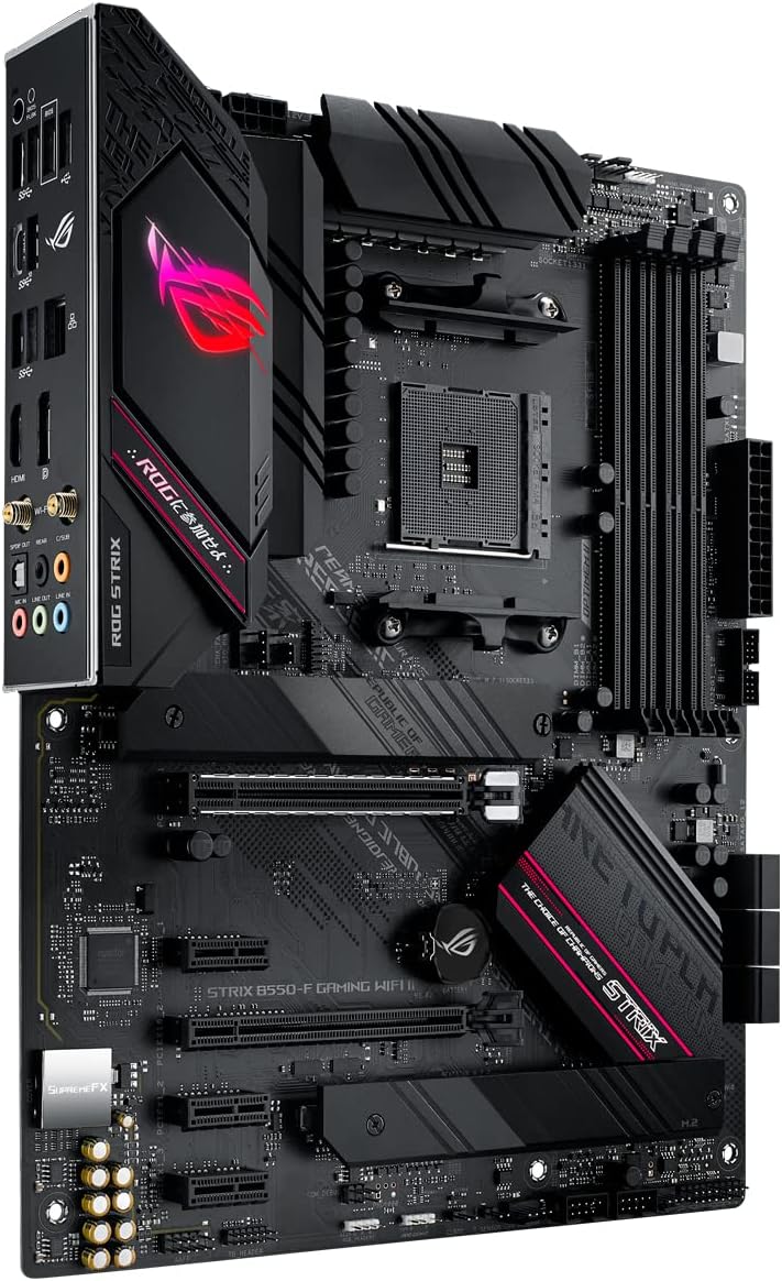 Motherboard Asus (Rog Strix B550-F Gaming Wifi Ii) Socket Am4,4*Ddr4,Hdmi,Dp,Pcie-4.0,Wifi6E,Atx