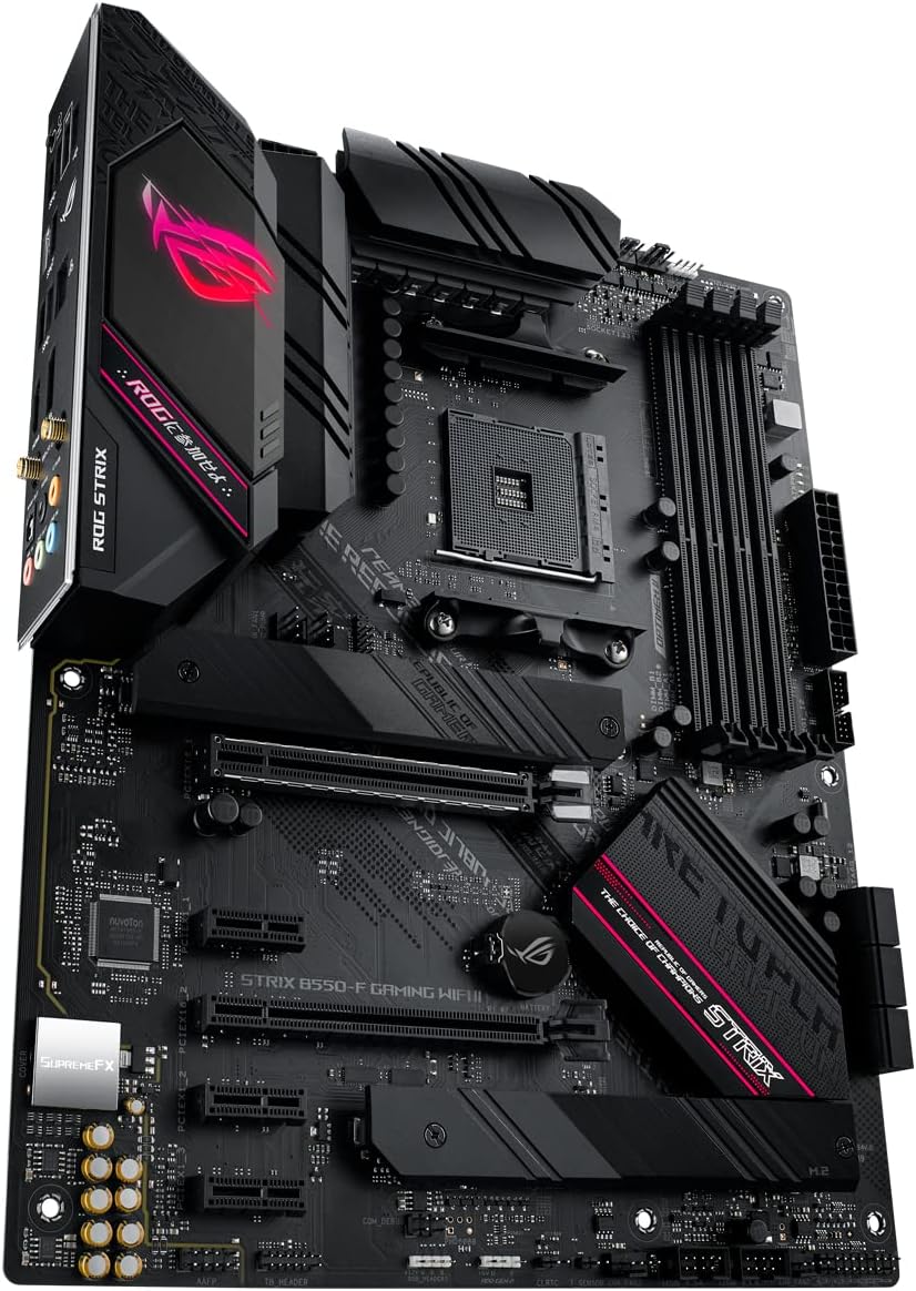 Motherboard Asus (Rog Strix B550-F Gaming Wifi Ii) Socket Am4,4*Ddr4,Hdmi,Dp,Pcie-4.0,Wifi6E,Atx