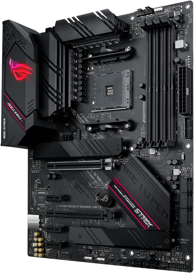 Motherboard Asus (Rog Strix B550-F Gaming Wifi Ii) Socket Am4,4*Ddr4,Hdmi,Dp,Pcie-4.0,Wifi6E,Atx