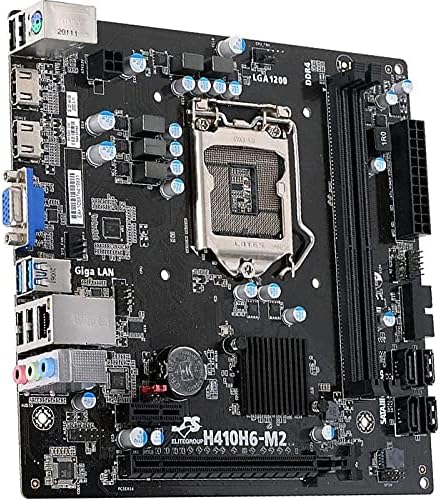 Motherboard Ecs (H410H6-M2) Socket 1200,2*Ddr4 2666,Hdmi,Vga,Micro Atx