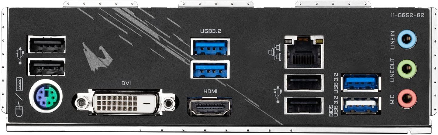 Motherboard Gigabyte (B550M Aorus Elite) Socket Am4, 4*Ddr4 4600Mhz, Hdmi, Dvi, Micro Atx
