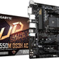Motherboard Gigabyte (B550M Ds3H Ac) Socket Am4, 4* Ddr4 256Mb, 2* M.2,Sata 6Gb/S, Hdmi, Atx