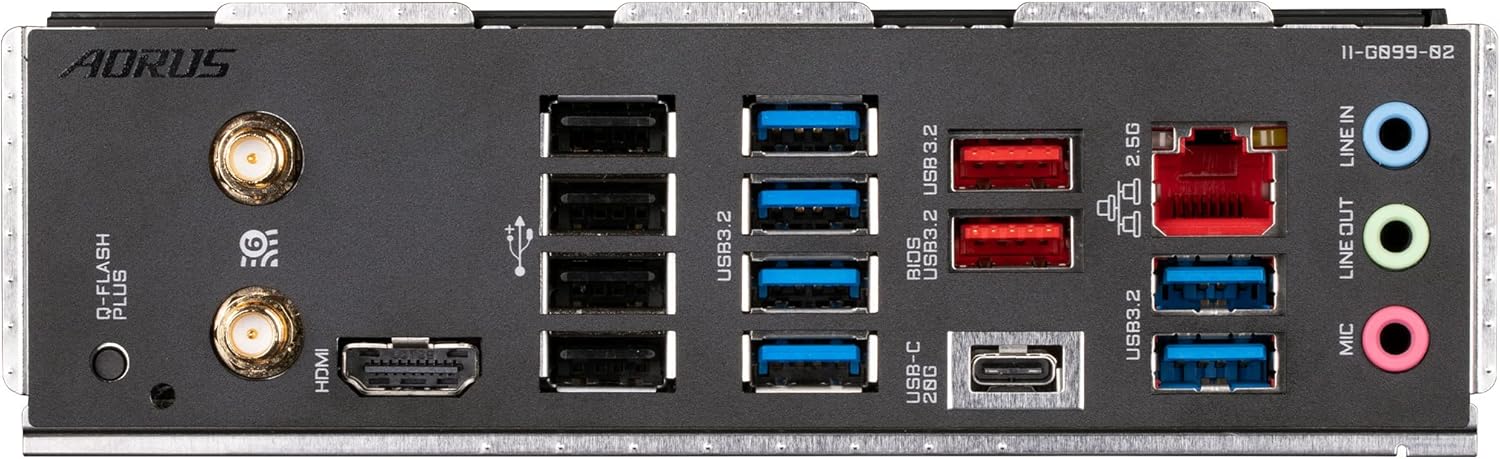 Motherboard Gigabyte (B650 Aorus Elite Ax) Socketam5,4*Ddr5,M.2,Atx, Wifi