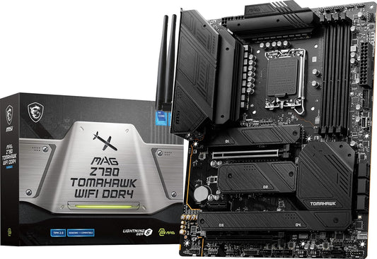 Motherboard Msi (Mag Z790 Tomahawk Wifi Ddr4) Socket 1700,4*Ddr4 5333,Hdmi,Dp,4*M.2,Atx