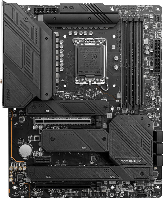 Motherboard Msi (Mag Z790 Tomahawk Wifi Ddr4) Socket 1700,4*Ddr4 5333,Hdmi,Dp,4*M.2,Atx