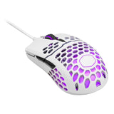 Mouse Cooler Master Mm711 White Rgb 16K Dpi Mm-711-Wwol1