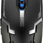 Mouse Gamer Naceb (Na-629) Usb 800/3200 Dpi, 6 Botnegro