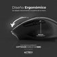 Mouse Inalambrico Acteck (Ac-934077) Optimize Ergo Mi680,Rf Usb,Bt,Optico,1600 Dpi,Negro