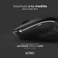Mouse Inalambrico Acteck (Ac-934145) Optimize Ergo Mi470,Rf Usb,Optico,1600 Dpi,Negro