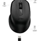 Mouse Inalambrico Acteck (Ac-934145) Optimize Ergo Mi470,Rf Usb,Optico,1600 Dpi,Negro