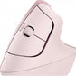 Mouse Logitech Lift Vertical Opt Usb Bolt Bt 4000Dpi Rose (910-006472)