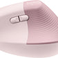 Mouse Logitech Lift Vertical Opt Usb Bolt Bt 4000Dpi Rose (910-006472)