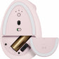 Mouse Logitech Lift Vertical Opt Usb Bolt Bt 4000Dpi Rose (910-006472)