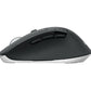 Mouse Ergonómico Logitech Óptico M720 Triathlon, Bluetooth, Usb, 1000Dpi, Negro