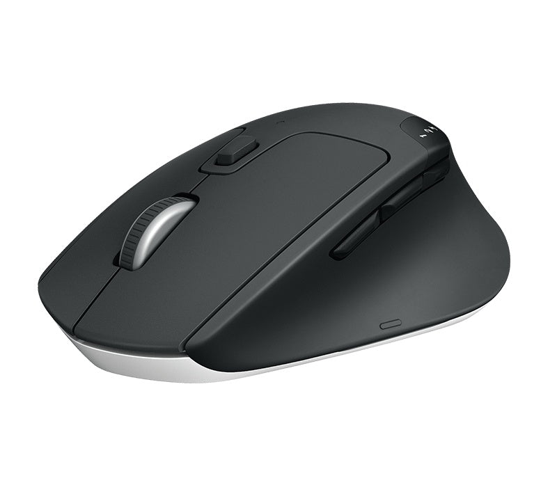 Mouse Ergonómico Logitech Óptico M720 Triathlon, Bluetooth, Usb, 1000Dpi, Negro